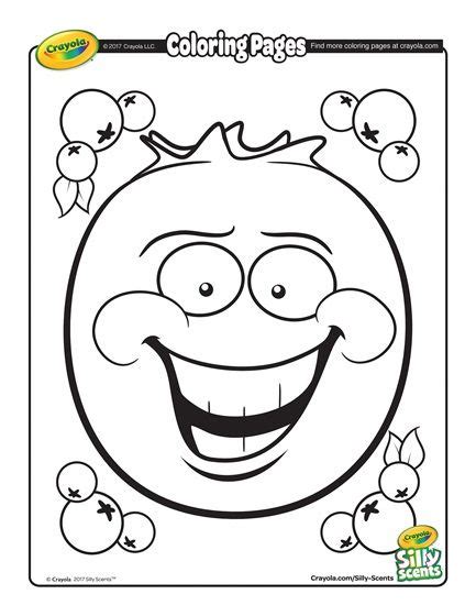 Printable Crayola Silly Scents Coloring Pages - Jesyscioblin