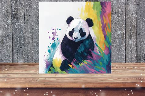 Watercolor Panda Design for Background Graphic by Kanay Lal · Creative ...