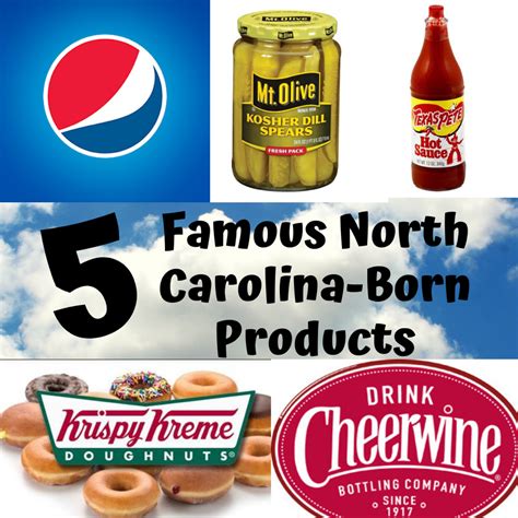 Five Famous North Carolina-Born Products - Heather Norman Smith