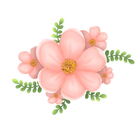 Pink Flowers PNG Picture, Pink Flowers, Pink Flower, Flower, Plant PNG ...