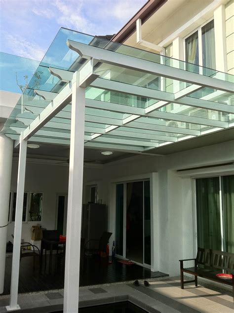 Proneex Awning & Gates Sdn.Bhd: Photos - Metal Pergola Glass Skylight Awning.