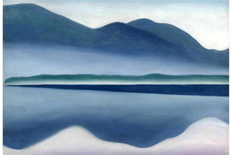 Georgia O’Keeffe’s Lake George Paintings at Hyde Collection - The New York Times