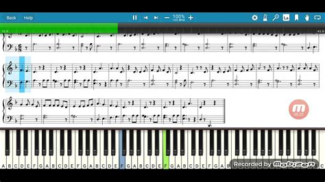 the ants go marching (piano sheet music) - YouTube