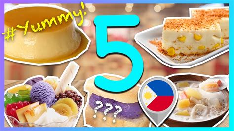 Top 5 Filipino Dessert: 5 Popular Desserts in the Philippines - YouTube