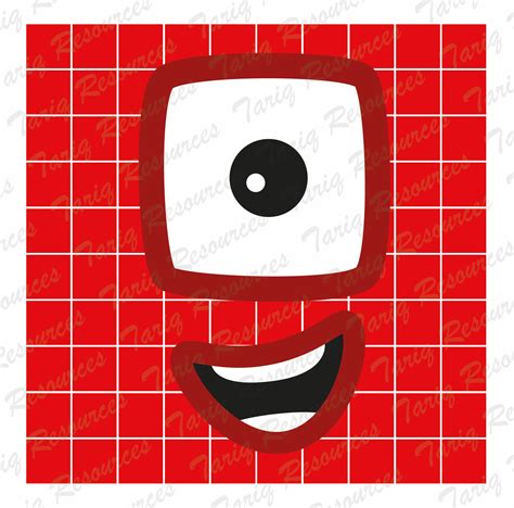 Numberblocks Faces 100 1000 Instant Download PDF / PNG - Etsy Finland