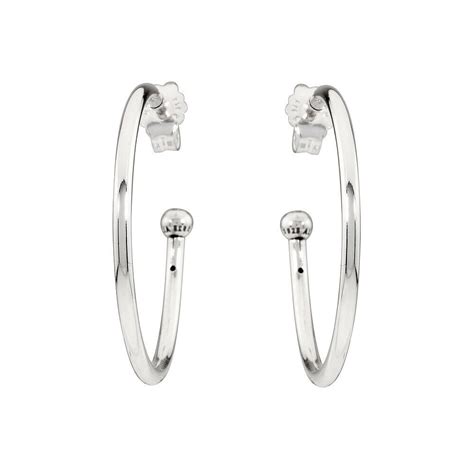 Pandora Hoop Earrings In Sterling Silver - Walmart.com - Walmart.com