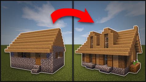 Minecraft: How To Remodel A Village Large House | Minecraft houses ...