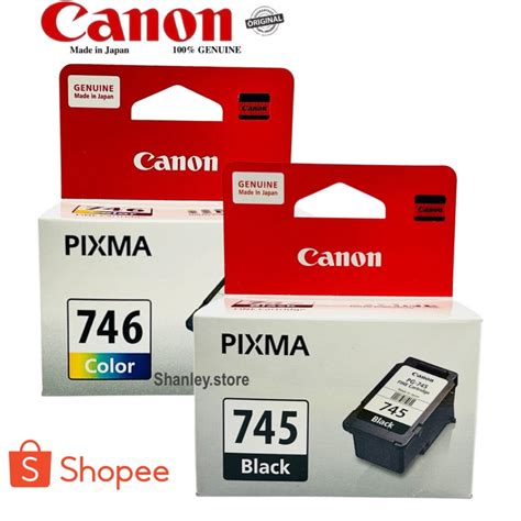 Canon Cartridge for Canon Pixma Printer PG-745 / CL-746 / PG745 / CL746 ink Cartridge. | Shopee ...