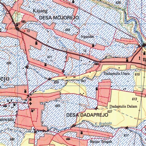 Batu (1608-111) Map by Badan Informasi Geospasial | Avenza Maps