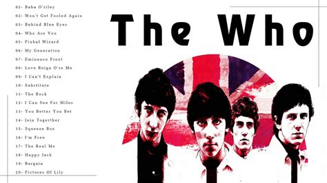 The Who Greatest Hits - The Best Of The Who - YouTube