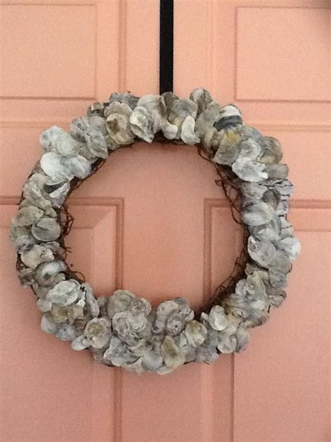 Oyster Shell Wreath www.chesapeakebaychristmas.com | Shell wreath ...