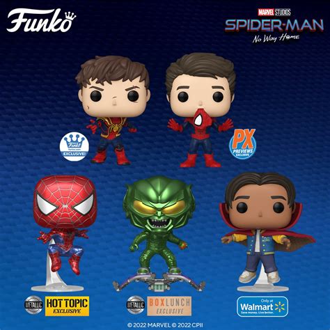 Swing Into Action With Spider-Man: No Way Home Funko Pops!