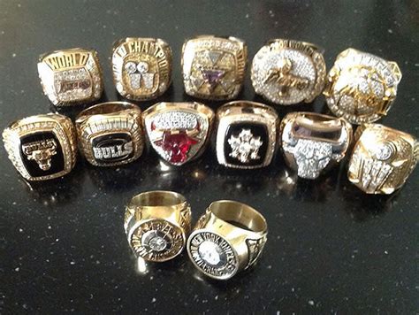 Phil Jackson will gladly show you all 13 of his NBA championship rings ...