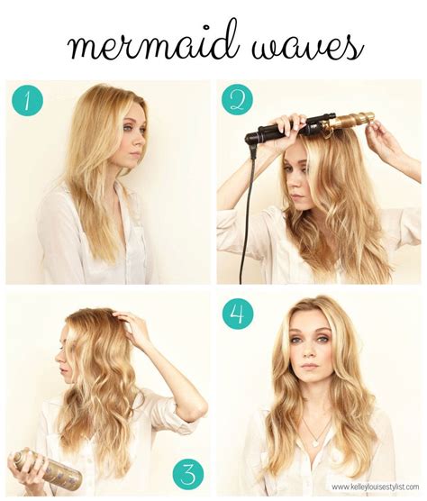 Mermaid Waves Hair Tutorial