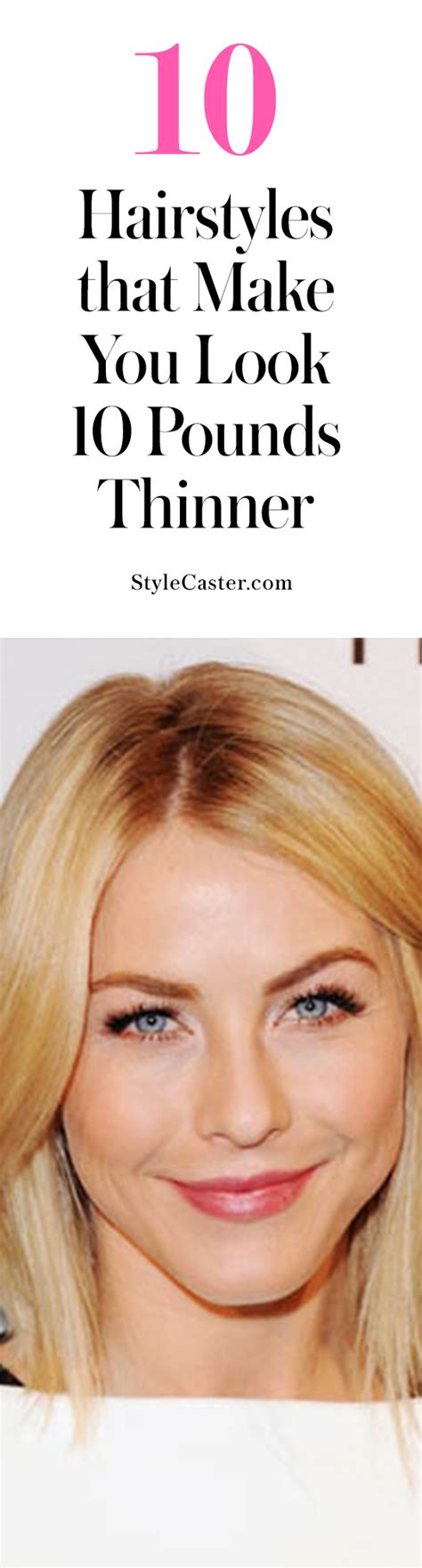 10 Hairstyles That Make You Look 10 Pounds Thinner | StyleCaster