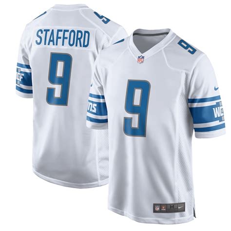 Nike Matthew Stafford Detroit Lions Youth White 2017 Game Jersey