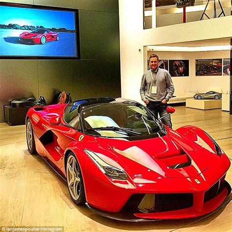 Ian Poulter drives a Ferrari these days... but golfer takes a nostalgic ...