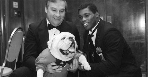 Herschel Walker’s Heisman Night Had a Special Guest: Uga The Bulldog ...