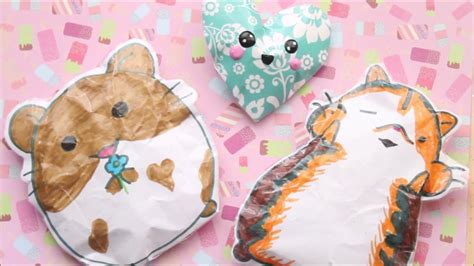 DIY PAPER SQUISHY, HOW TO MAKE CUTE PAPER SQUISHIES