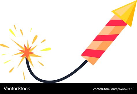 Firework Rocket Vector