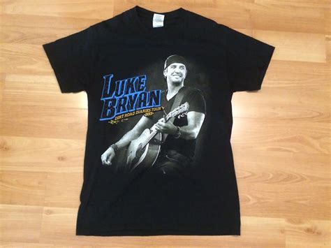 2013 LUKE BRYAN CONCERT T SHIRT MENS SMALL DIRT ROAD DIARIES TOUR COUNTRY MUSIC-in T-Shirts from ...