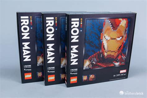 LEGO 18+ Mosaic 31199 Marvel Studios Iron Man - Review-21 - The ...