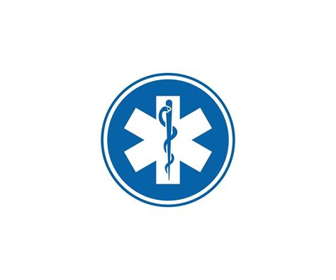 Medical symbol of the Emergency, icon vector on white background ...