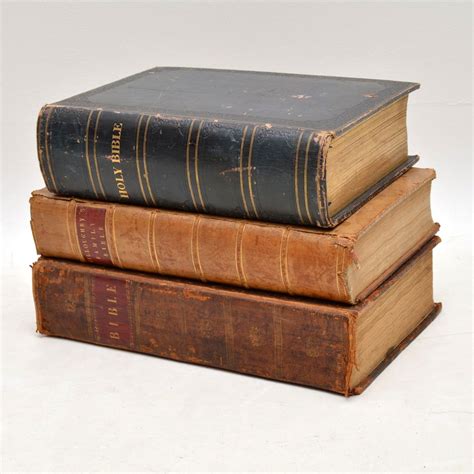 Set of Three Very Large Antique Holy Bibles 1778 , 1813 & 1844 ...