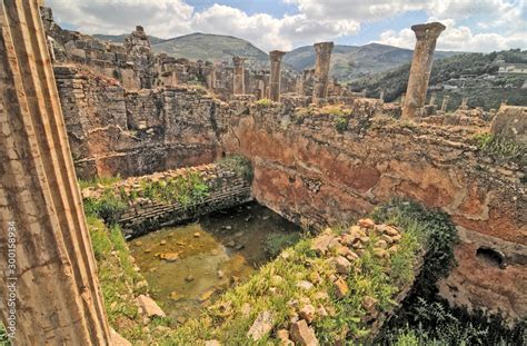 Djémila with some of the best preserved Berbero-Roman ruins in North ...