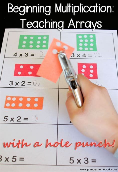 Begin your multiplication unit with this hands-on activity for making arrays