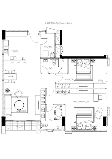 Floor Plan | Maline Apartments