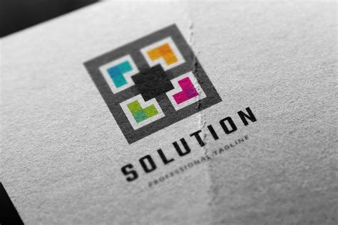 Solution Logo Template #155982 - TemplateMonster