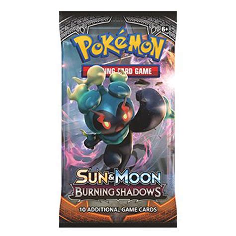 Pokemon Sun & Moon Burning Shadows 10-Card Booster Pack