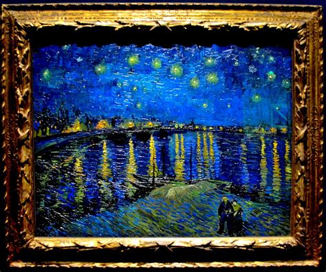 Vincent van Gogh; Starry Night Over the Rhone, 1888, Musée d'Orsay ...