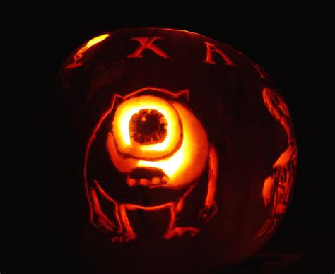 Mike Wazowski Pumpkin by Riko639 on DeviantArt