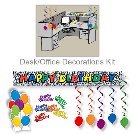 Birthday Decorations for Office Cubicle for Work - Lexi’s Garage