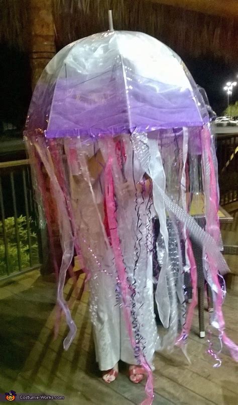 DIY Bioluminescent Jellyfish Costume