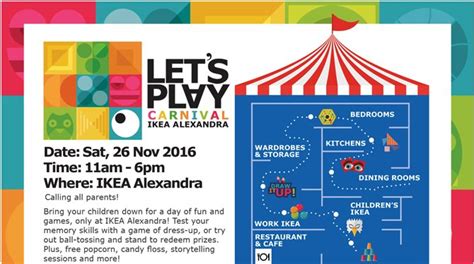 Let's Play Carnival at IKEA Alexandra | Tickikids Singapore