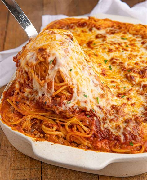 Baked Spaghetti Recipe [VIDEO] - Dinner, then Dessert