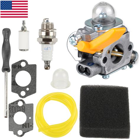 Carburetor For Ryobi RY26540 RY28020 RY26500B SS30 SS26 String Trimmer ...