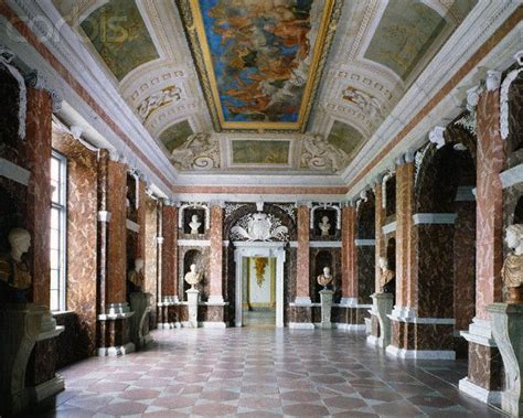 Interior of Drottningholm Palace, Sweden