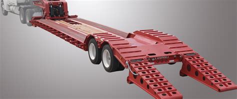 Landoll Detachable trailers are designed for todayâ€™s equipment dimensions in mind