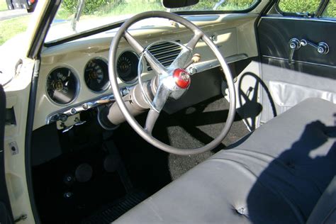 1951 Studebaker Commander Yellow Convertible 233cu/120hp | Frank's Classic Cars