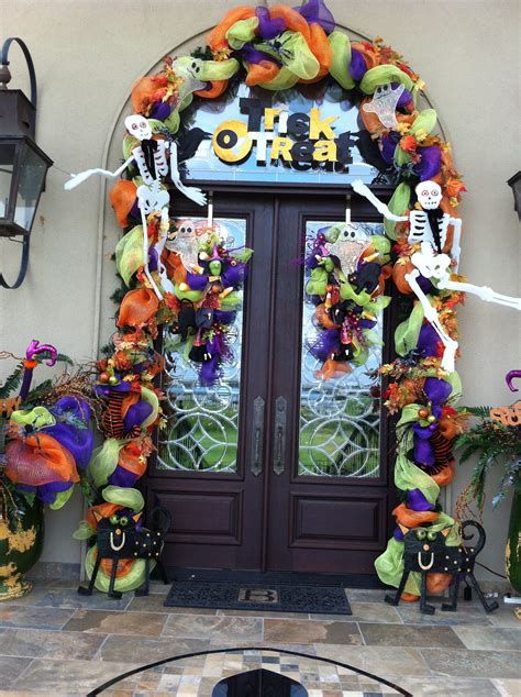 Front Door Halloween Decorations