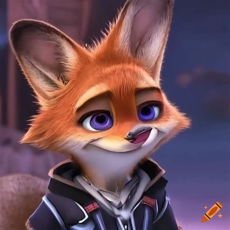 Fox sora character from zootopia on Craiyon