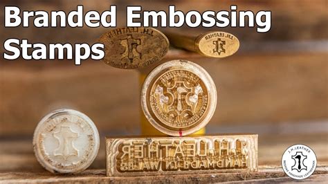 Branded Embossing Stamps - Which one is right for you? - YouTube