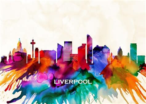 Premium Photo | Liverpool skyline