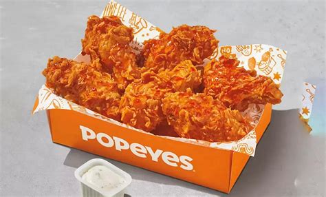 Popeyes 6-Piece Chicken Wings Buy One Get One Deals