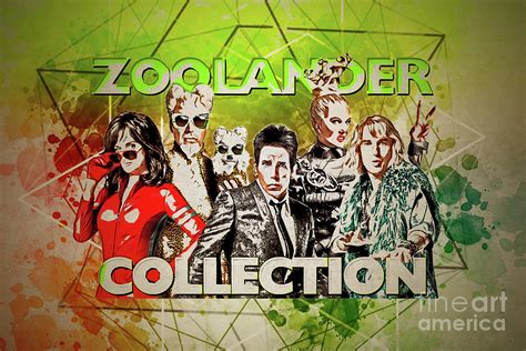 Mo4401 Zoolander Collection Horizontal Movie Poster Digital Art by Joanie Marvin - Fine Art America