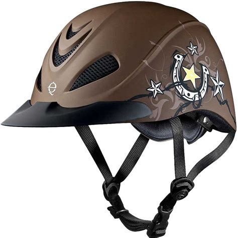 Rebel Low Profile Western Horse Riding Helmet